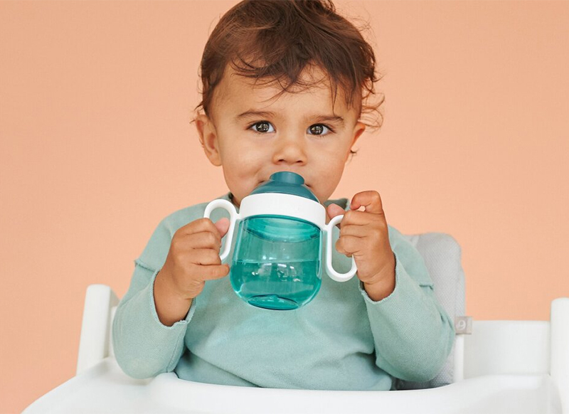Eetgerei - beker - Mepal - Mio - antilekbeker - 200 ml - per stuk - leverbaar in 3 kleuren