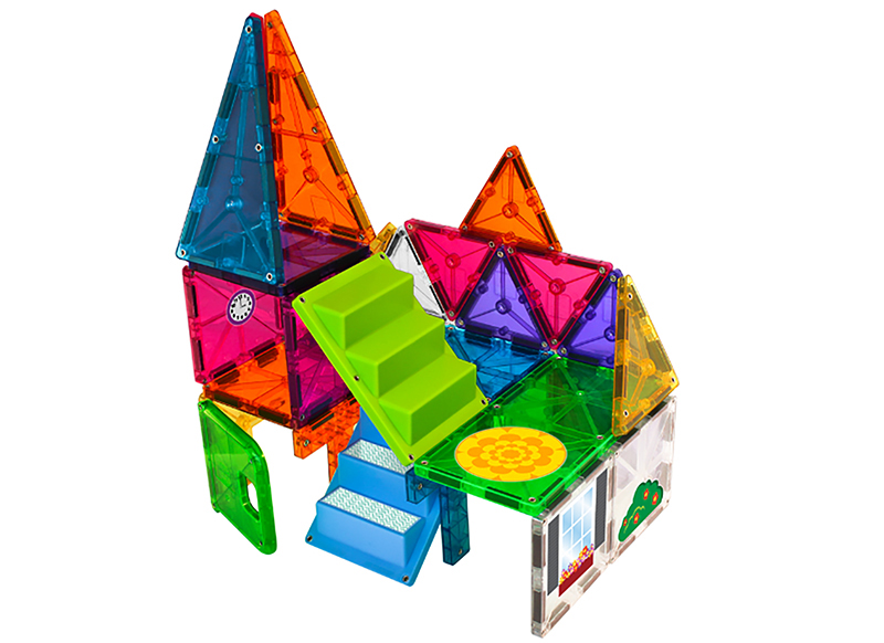 MAGNA-TILES Clear colors 28 stuks house set