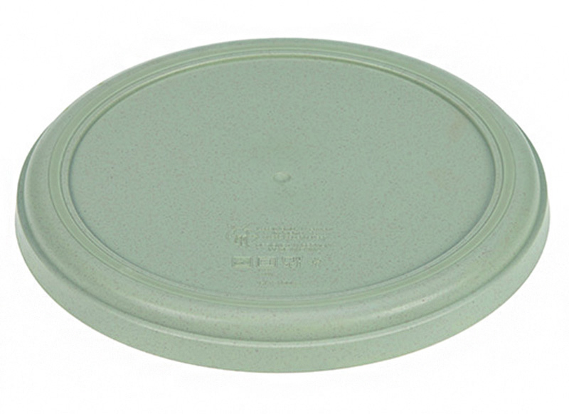 Eetgerei - bord - Lassig - bord met antislip - Uni - per stuk - warm grijs - leverbaar in 4 kleuren