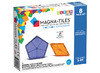 Constructie - Magnatiles - clear colors - polygons uitbreidingsset - 8 stuks