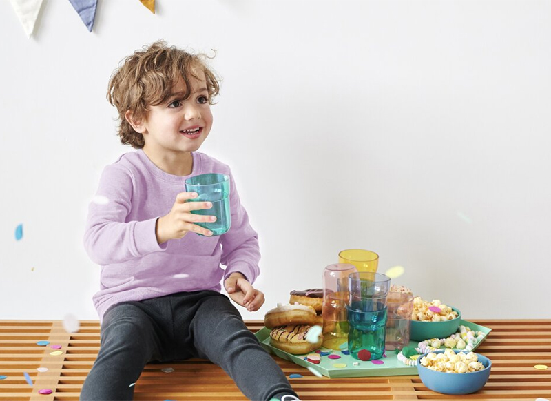 Eetgerei - beker - Mepal - Mio - kinderglas - 250 ml - per stuk - leverbaar in 3 kleuren