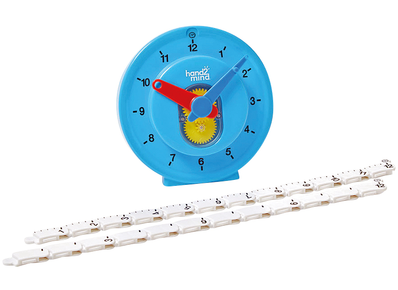 Klok - kloklezen - hand2mind Advanced NumberLine Clock - individueel - per stuk