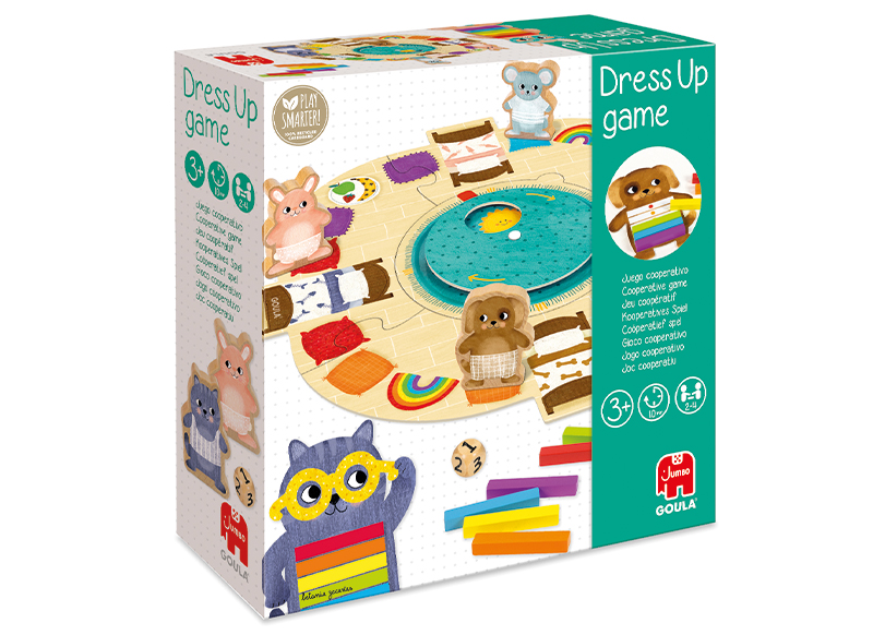 Spel - Goula - Dress Up game - kleed je aan - bordspel - per spel