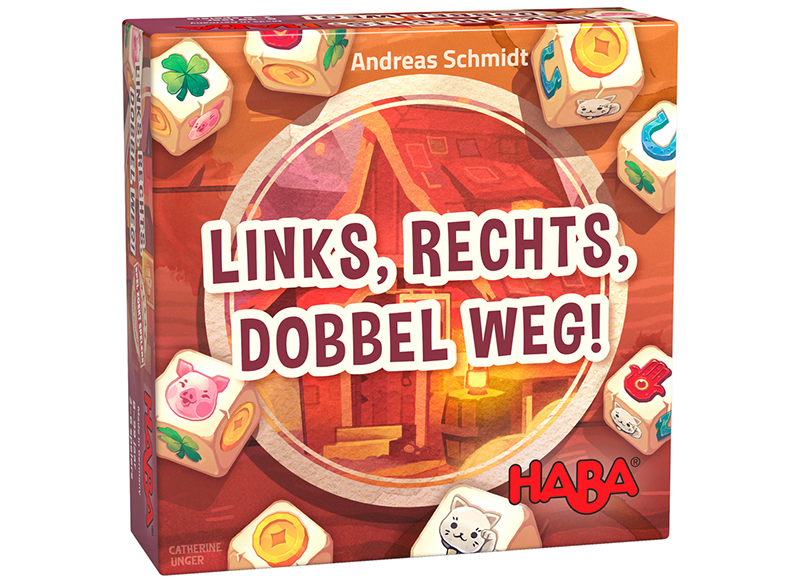 Spellen - Haba - links rechts dobbel weg