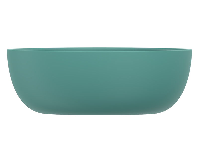 Borden - kinderbord - Mepal Mio - 12,7 cm - eetgerei - groen - per stuk
