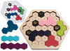 Kleur en vorm - Puzzzle Beezzz - puzzel - bijenkorf - legvormen - per spel