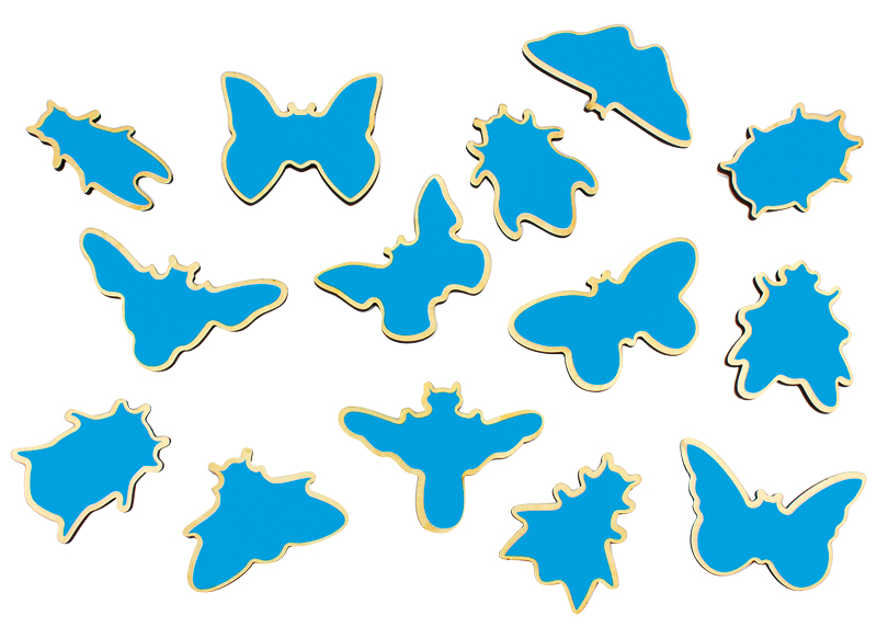 Puzzel - hout - Beleduc - Xxl fantasiepuzzel insecten - 46-delig