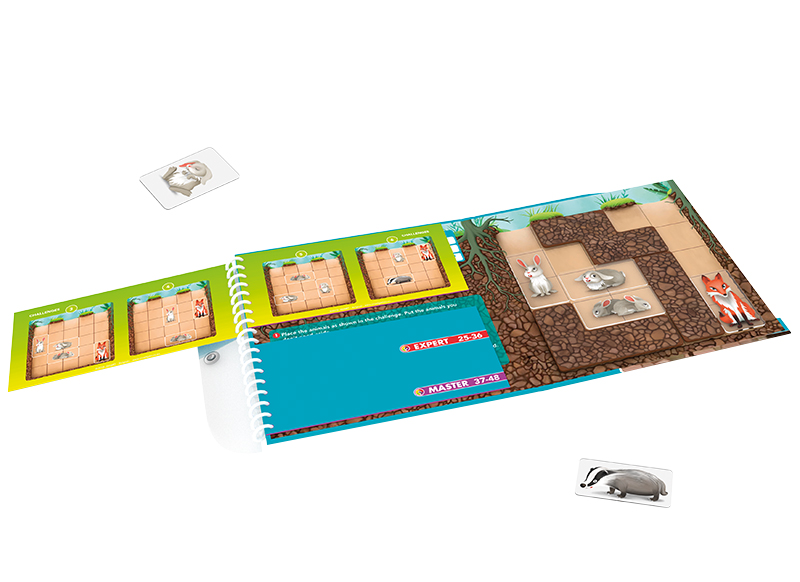 Spellen - SmartGames - Down The Rabbit Hole - per spel