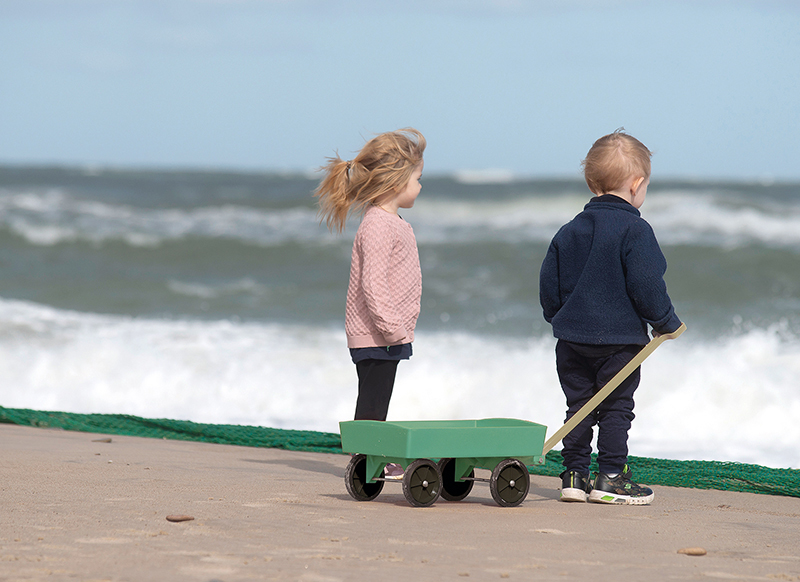 Zand en water - Dantoy - Blue Marine - bolderkar - per stuk