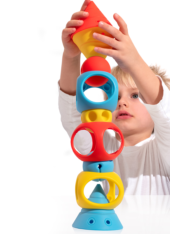 Blokken - Moluk Bilibo Building Genius - set van 9