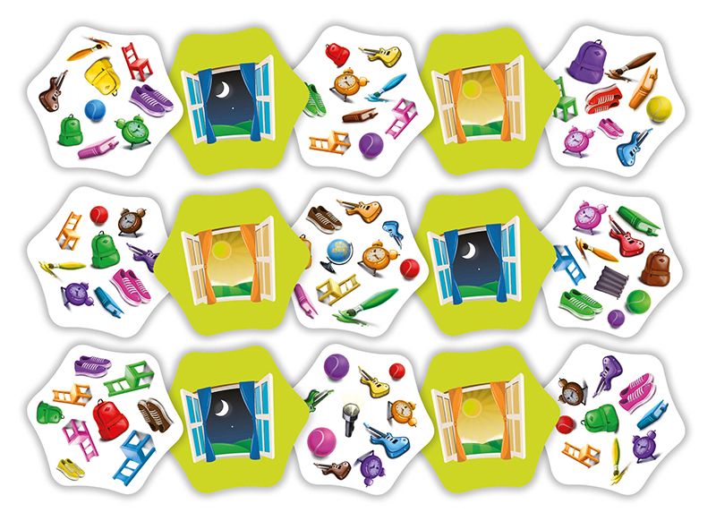 Spel - Switch It! - gezelschapsspel - Kleur en vorm - Flexiq - Per spel