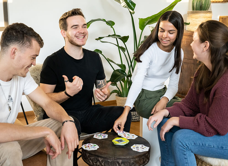 Spel - Switch It! - gezelschapsspel - Kleur en vorm - Flexiq - Per spel