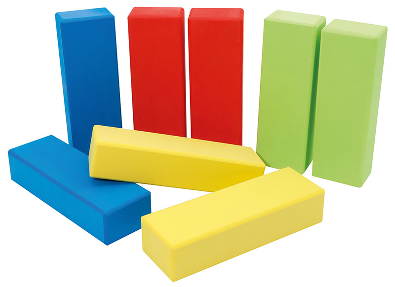 Constructie - bouwblokken - foam - set van 36