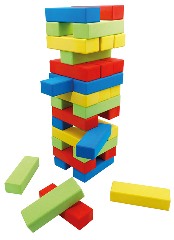 Constructie - bouwblokken - foam - set van 36