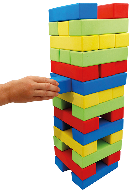 Constructie - bouwblokken - foam - set van 36