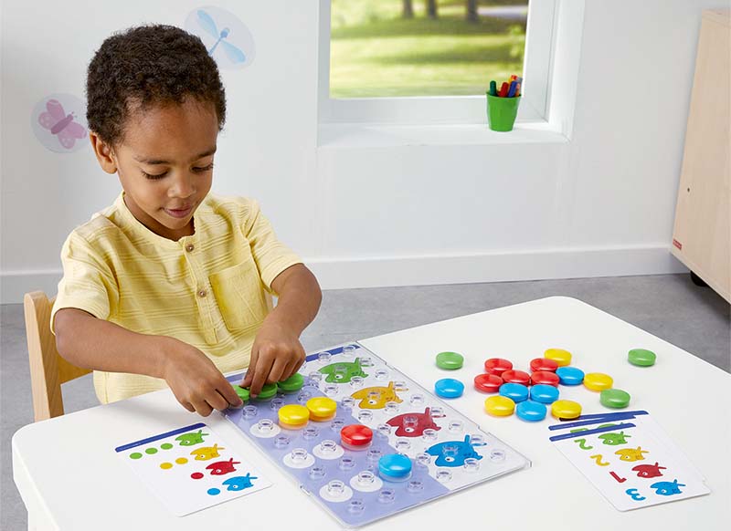Sorteerspel - Atelier - 1,2,3 Coloredo - Per spel