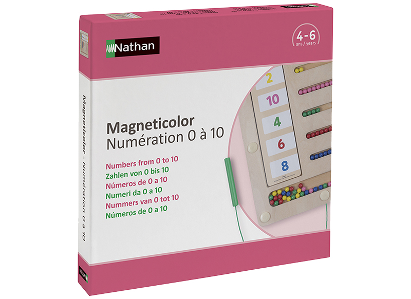 Motoriekbord - Magneticolor - Cijfers van 0 tot 10 - Per stuk