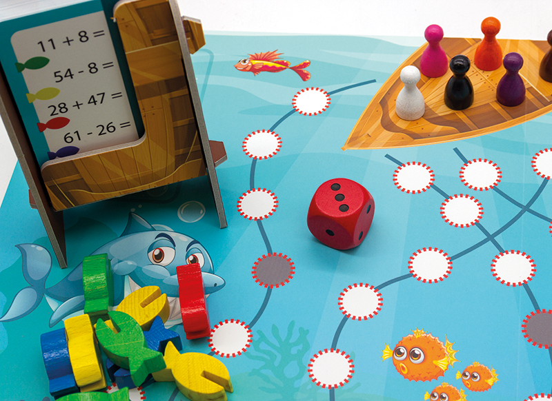 Rekenspel - Level 21 - Snorkelsommen - per spel