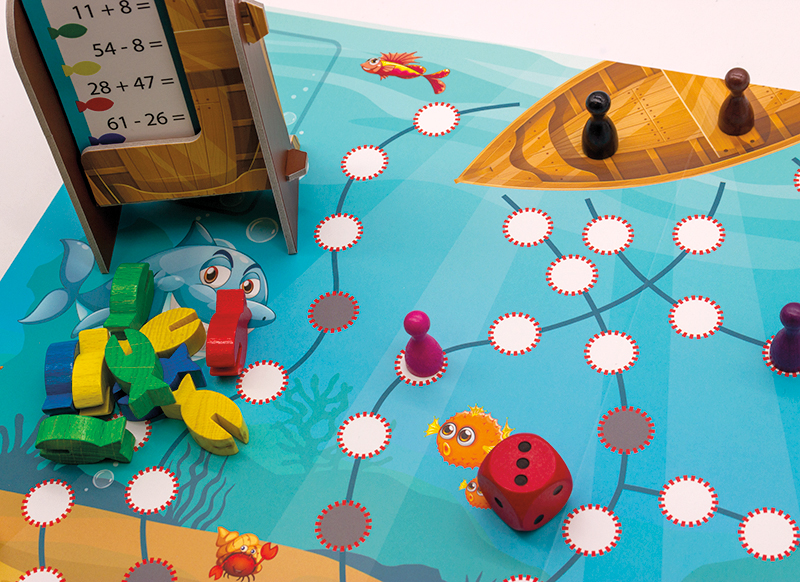 Rekenspel - Level 21 - Snorkelsommen - per spel