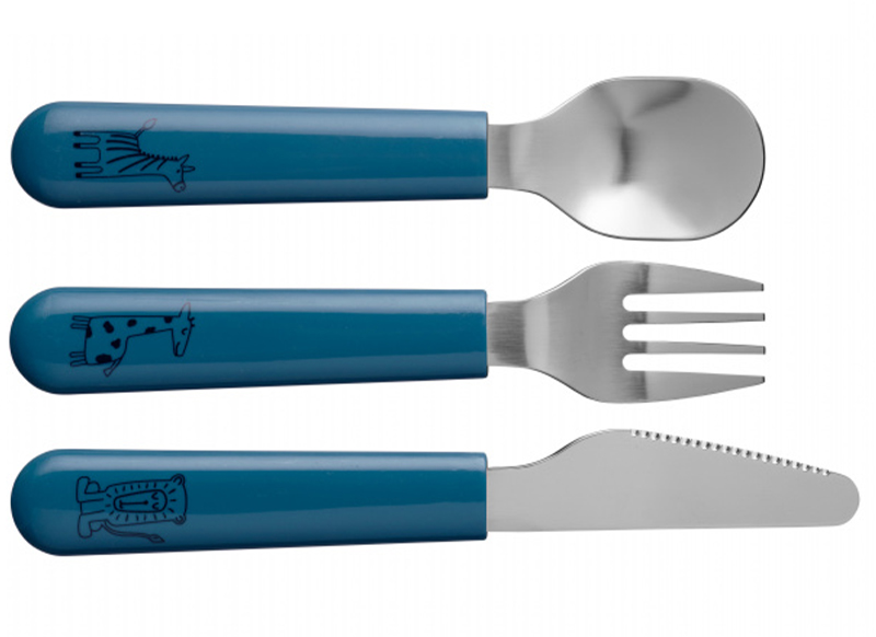 Eetgerei - bestek - Mepal - Mio - kinderbestek - set van 3 - leverbaar in 3 kleuren