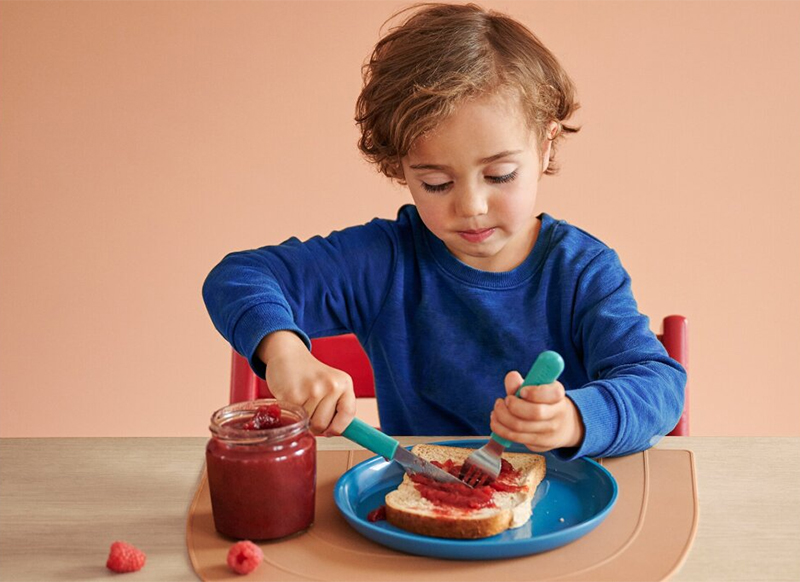Eetgerei - bestek - Mepal - Mio - kinderbestek - set van 3 - leverbaar in 3 kleuren