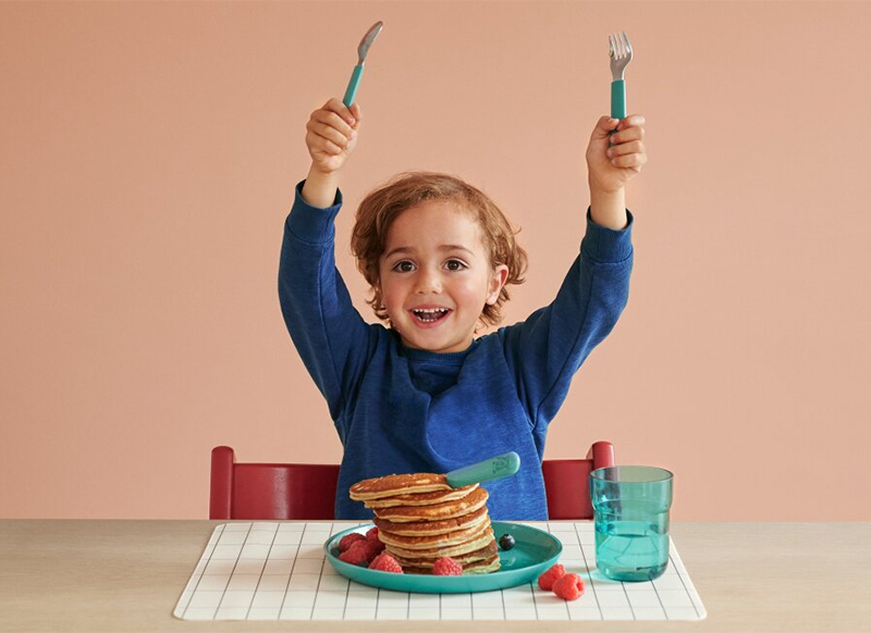 Eetgerei - bestek - Mepal - Mio - kinderbestek - set van 3 - leverbaar in 3 kleuren