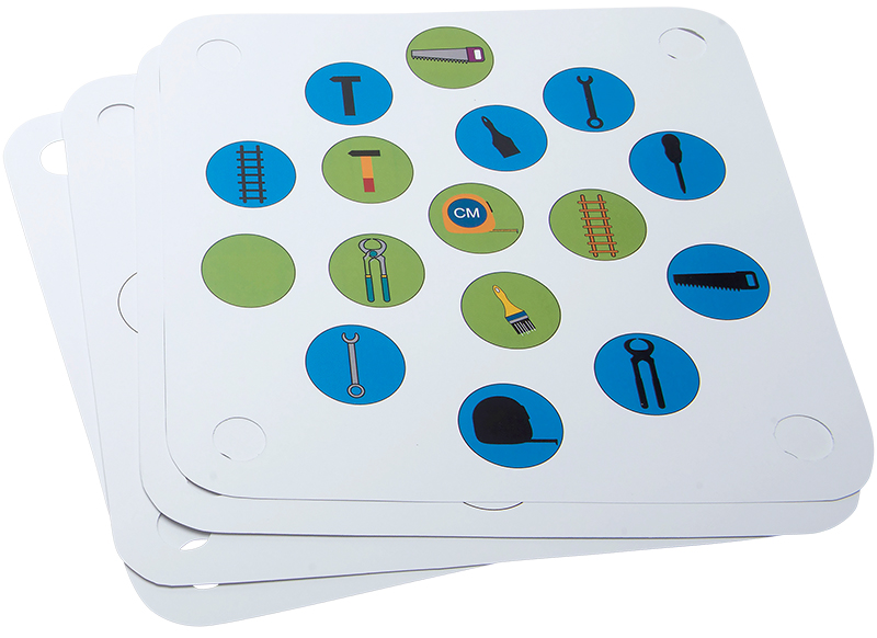 Visspel - memory - memo visjes - hout - per spel
