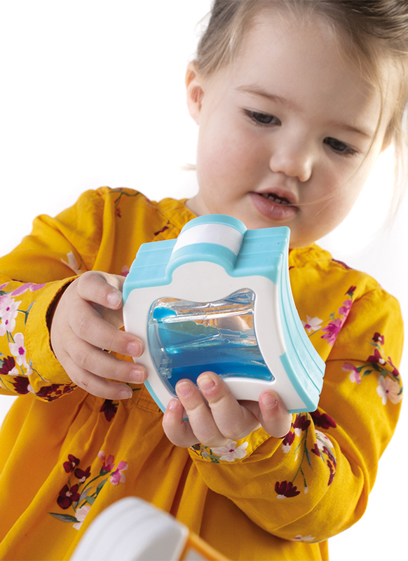 Eerste speelgoed - magnetisch - Guide craft - grippies - waves - 12 stuks