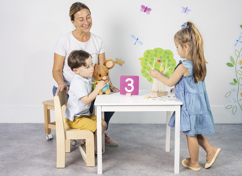 Spel - telspel - Nathan Learning With Kimi - 1,2,3 boom - per spel