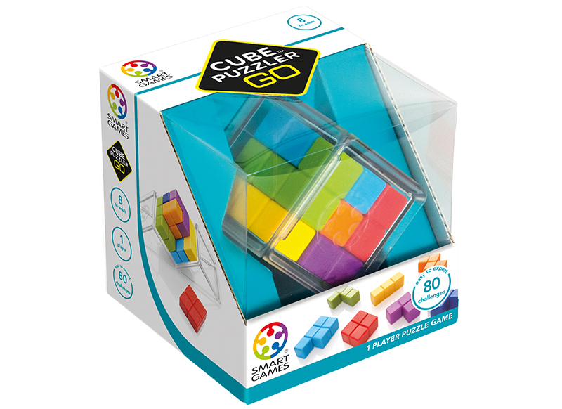 Denkspel - SmartGames - Cube Puzzler Go - puzzelkubus go - per spel
