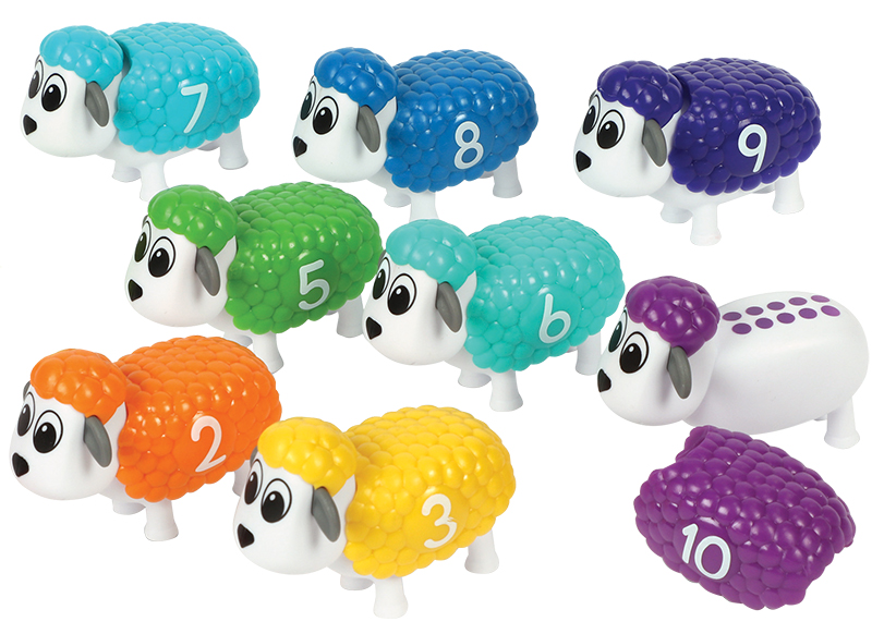 Spel - telspel - Learning Resources SnapnLearn Counting Sheep - schapen - per spel