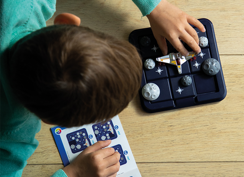 Denkspel - SmartGames Asteroid Escape - schuifpuzzel - ruimte - per spel