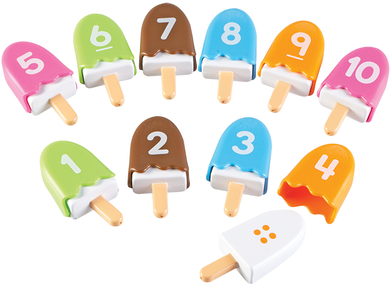 Spel - telspel - Learning Resources Smart Snacks Numberpops - ijsjes - per spel