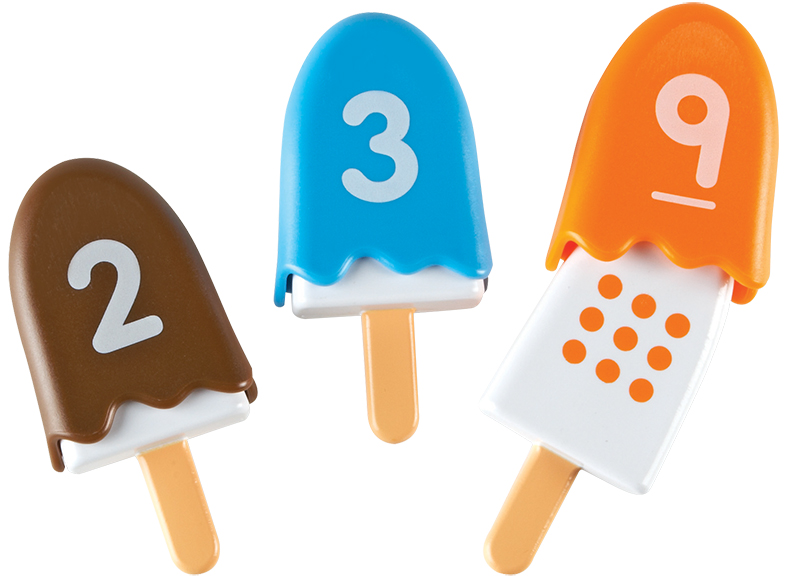 Spel - telspel - Learning Resources Smart Snacks Numberpops - ijsjes - per spel