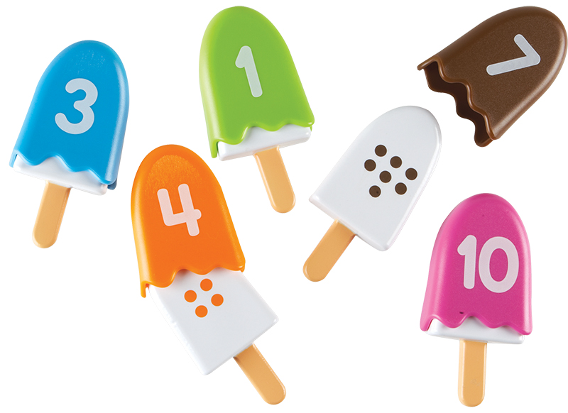 Spel - telspel - Learning Resources Smart Snacks Numberpops - ijsjes - per spel