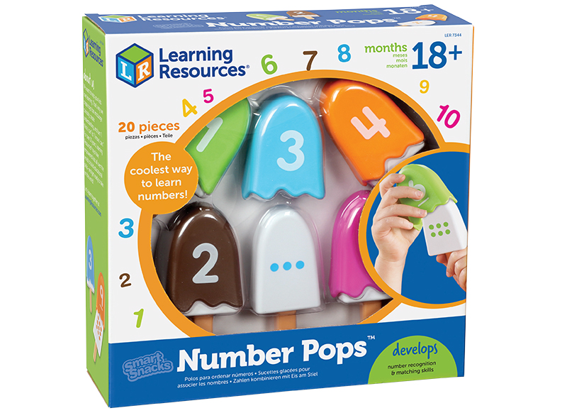 Spel - telspel - Learning Resources Smart Snacks Numberpops - ijsjes - per spel