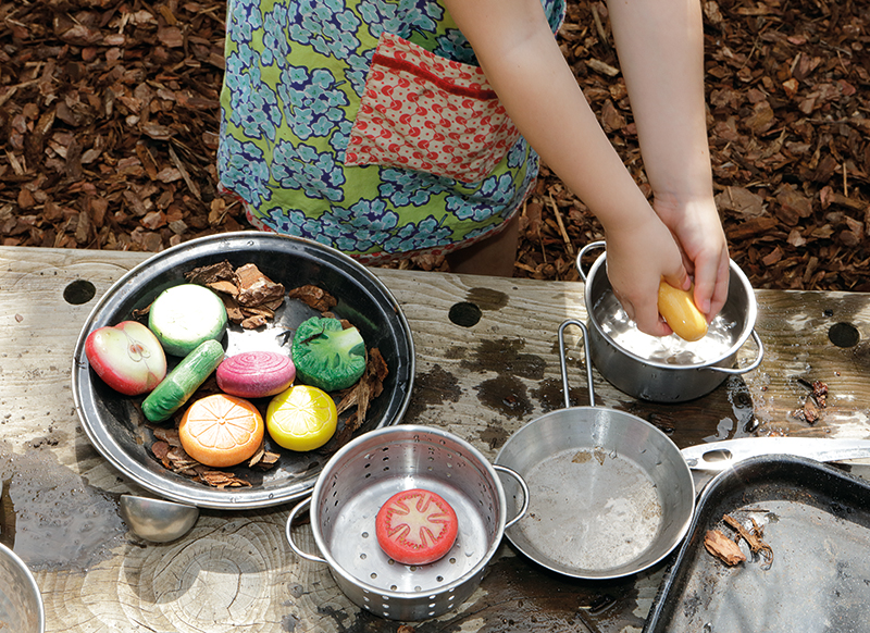 Speelgoed - Yellow Door Sensory Play Stones Fruit - sensorisch fruit - 8 stuks