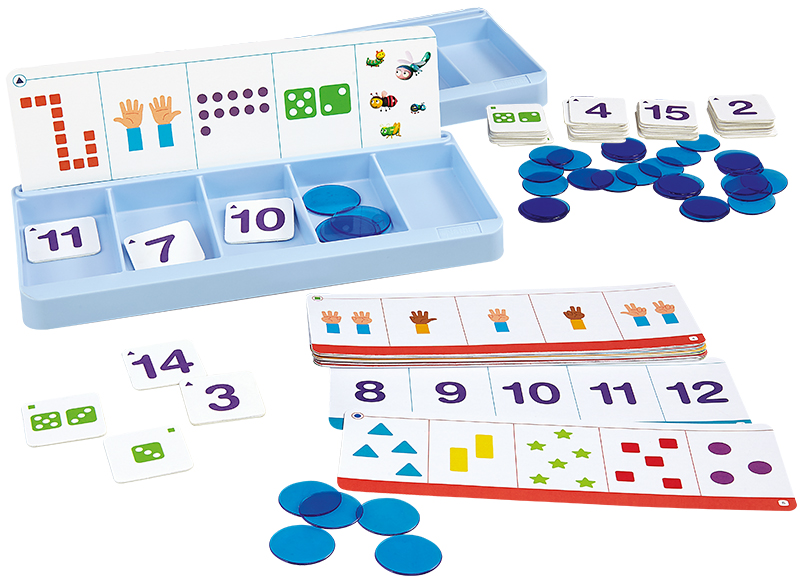 Spel - rekenspel - Nathan Atelier - telspel - basis 2 - per spel