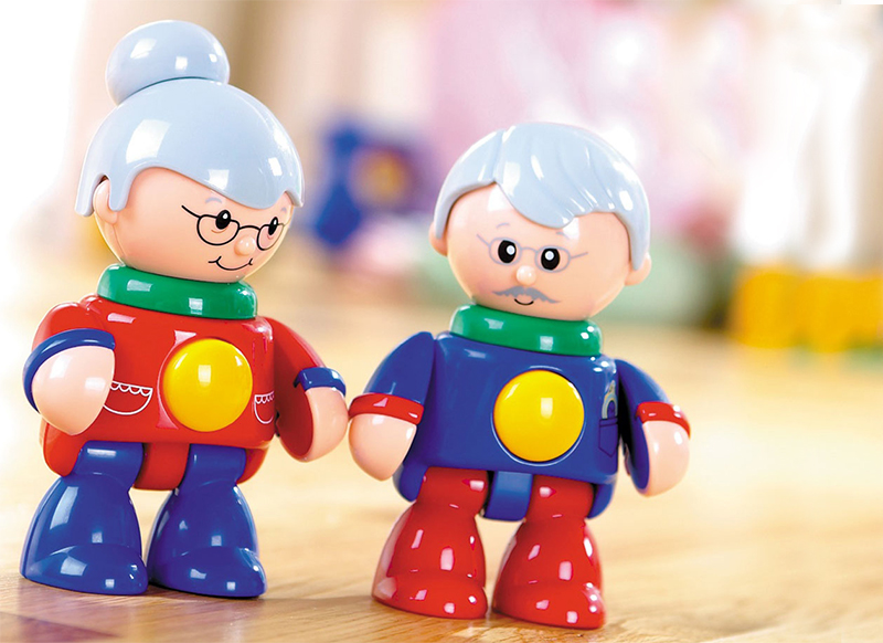 Eerste speelgoed - familie - Tolo - first friends - 6 stuks