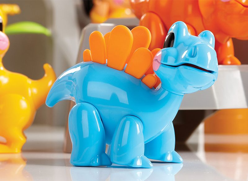 Eerste speelgoed - Tolo - first friends - dinosaurussen - 6 stuks