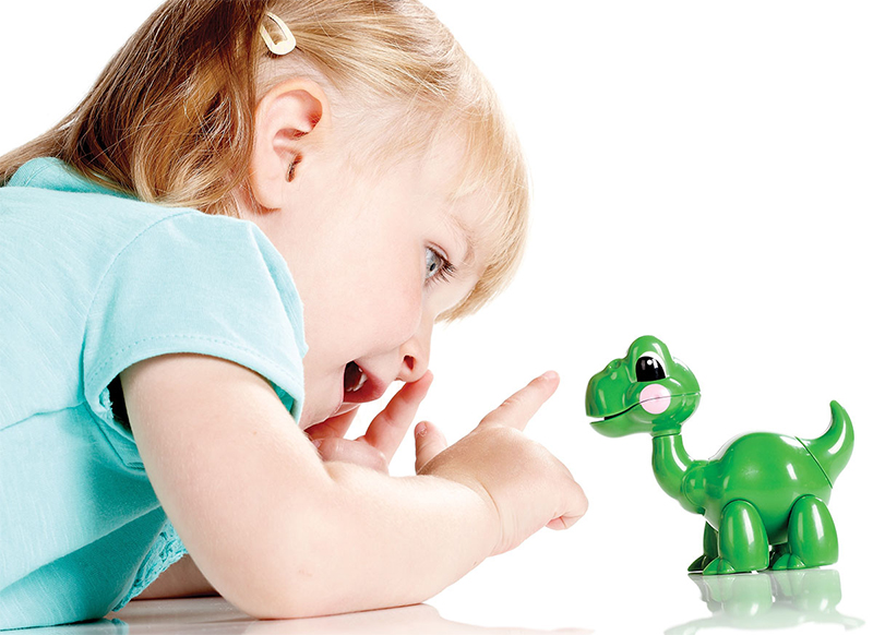 Eerste speelgoed - Tolo - first friends - dinosaurussen - 6 stuks