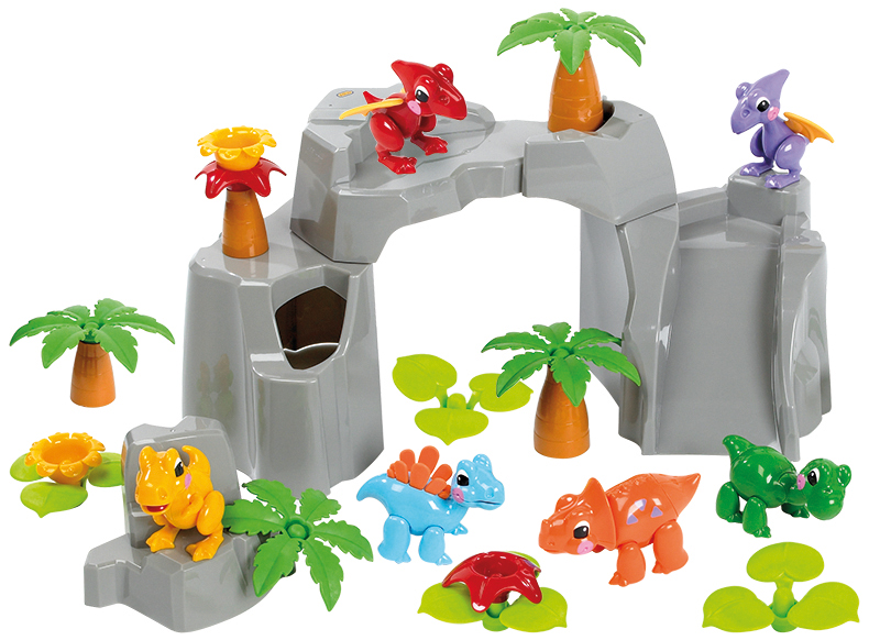 Eerste speelgoed - Tolo - first friends - dinowereld - 26-delig