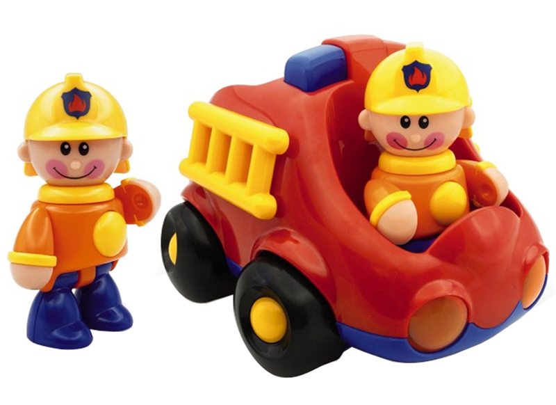 Eerste speelgoed - Tolo - first friends - brandweer - 3-delig