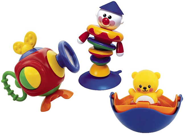 Babyspeelgoed - Tolo - activiteitenset - 3 stuks