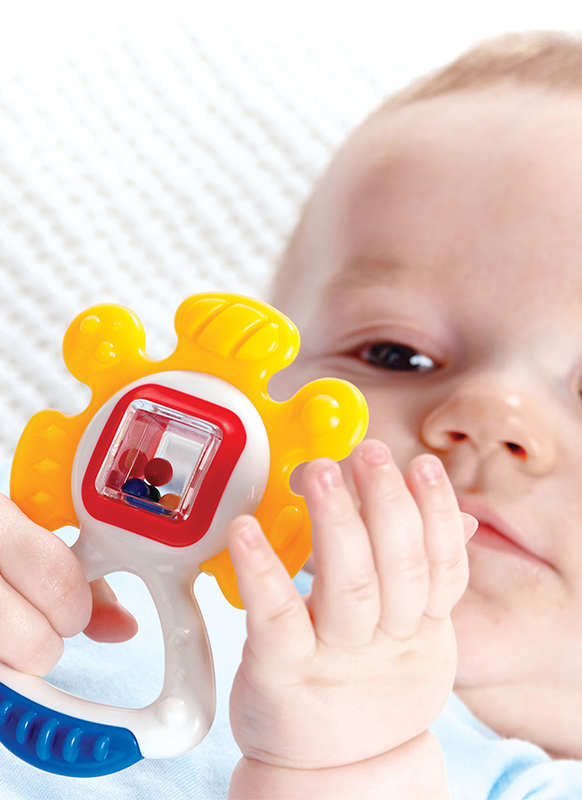 Babyspeelgoed - Tolo - rammelaars - 4 stuks