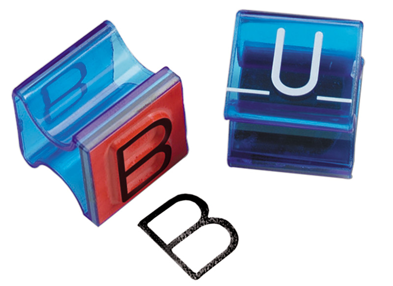 Stempels - letterstempels - Learning Resources Uppercase Alphabet Stamps - hoofdletters - alfabet - per set