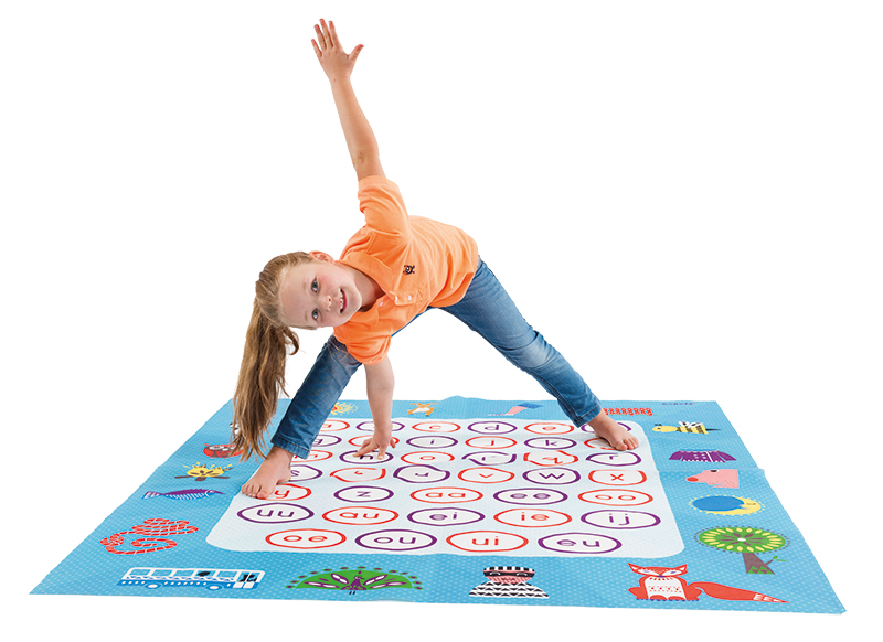 Matten - speelmat - letters - alfabet - spelmat - 170 x 140 cm - per stuk