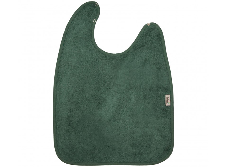 Slabbers - slab bamboe xl met drukknop - Timboo - per stuk - leverbaar in 8 kleuren