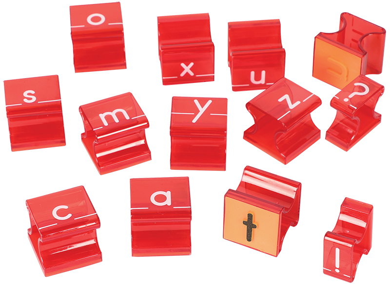 Stempels - letterstempels - Learning Resources Lowercase Alphabet Stamps - kleine letters - alfabet - per set