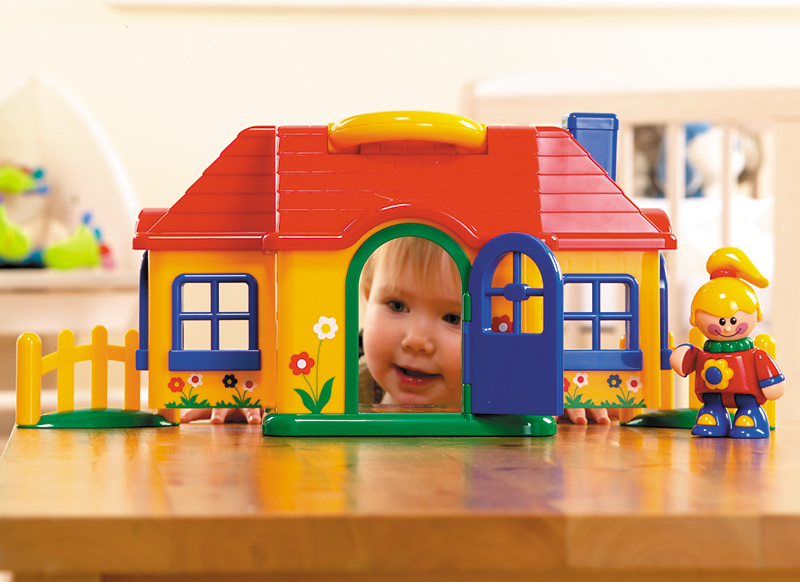 Eerste speelgoed - Tolo - first friends - speelhuis - 7-delig